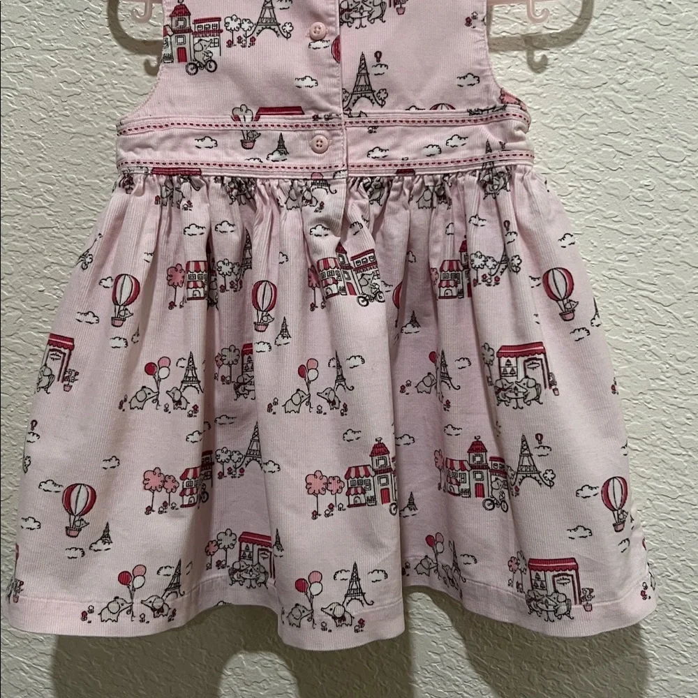 🛍️BOGO FREE 2009 vintage Gymboree Paris collection corduroy dress size 12-18M